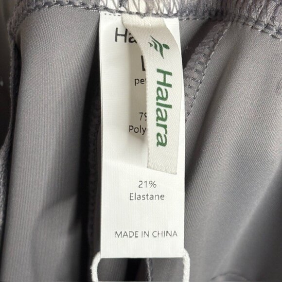 Halara Flex High Waisted Pocket Straight Work Pants - Silent Storm (Gray) - LP - Picture 8 of 11